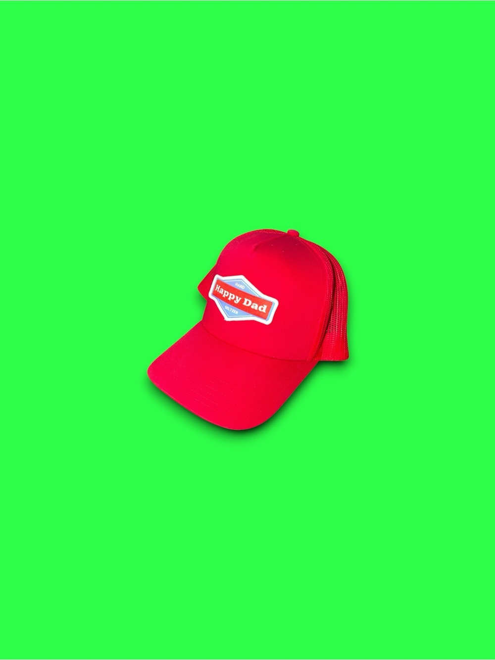 Happy Dad Hard Seltzer Trucker Hat Red Mesh Snapback Nelk Boys